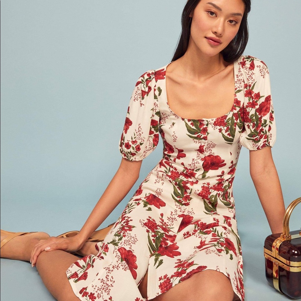 Reformation Beechwood Midi Dress - Size 6